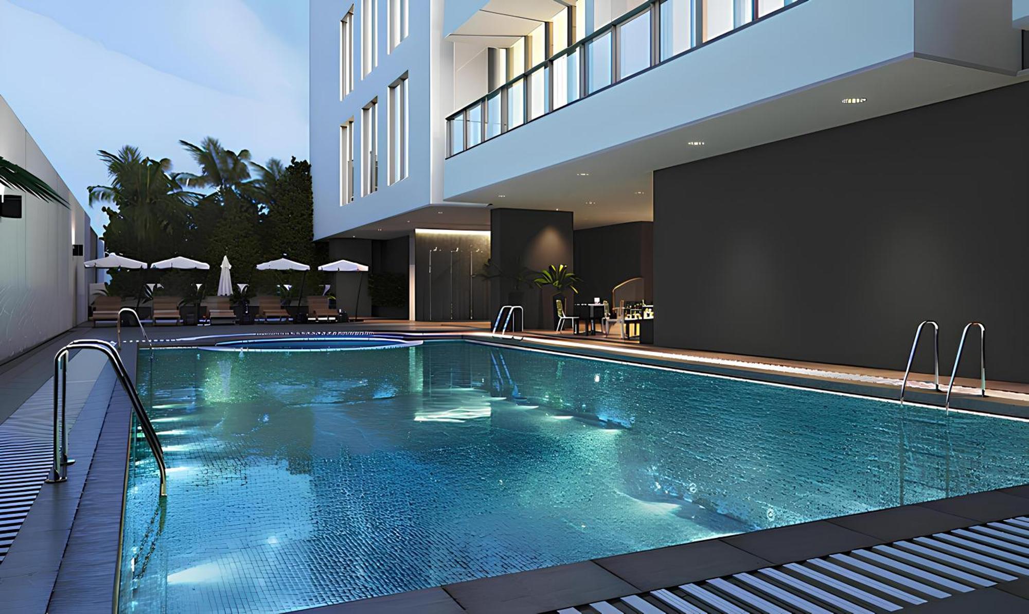 Dream Inn Apartments - Marina Arcade Tower Дубай Екстериор снимка